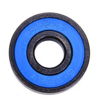 10Pcs 608 2RS Rodamiento De Bolas De Profundidad Elíptica Acero Miniatura Doble Sellado Para Accesorios De Patinete Y Patineta Skateboard - details 7