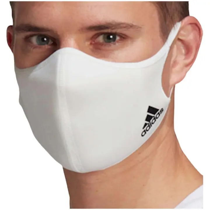 Mascarilla Adidas T:M C:Blc Para Unisex En Color Blanco - 1