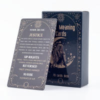 Baraja De Tarot Para Fortuna Y Divination Versión Inglesa 78 Tarjetas Para Principiantes Juego De Tablero Para Jóvenes Y Adultos - details 3