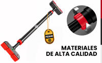 ManiBoom Barra Dominadas Puerta MULTIFUNCIONAL Sin Tornillos y PLEGABLE Carga 200kg - Pull Up Bar para Colgarse Ajuste PRECISO y Agarre Ergonomico- Barra Abdominales, Calistenia - details 4