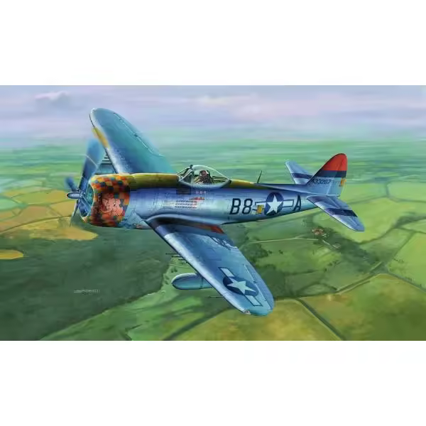 TRUMPETER 02264 P-47D-30 THUNDERBOLT DORSAL FIN 1/32 - 1