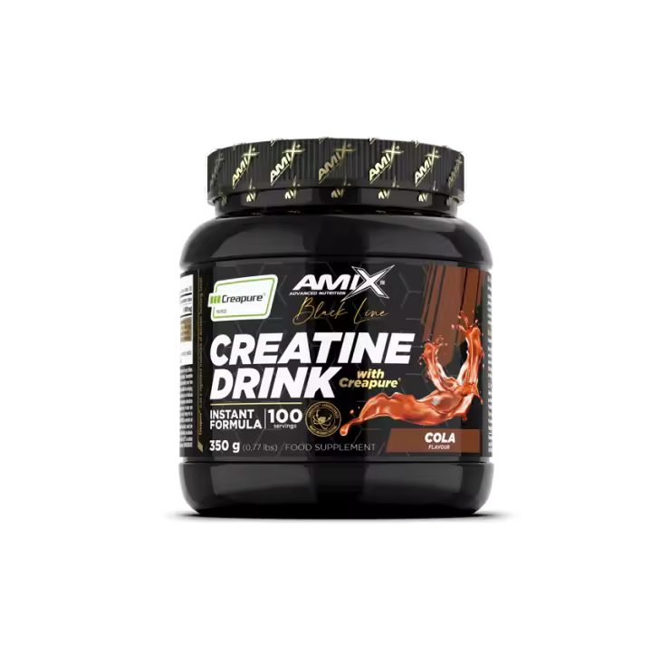 Amix Creatina Drink Black 350 g  "Potencia tu rendimiento con deliciosos sabores" - 1