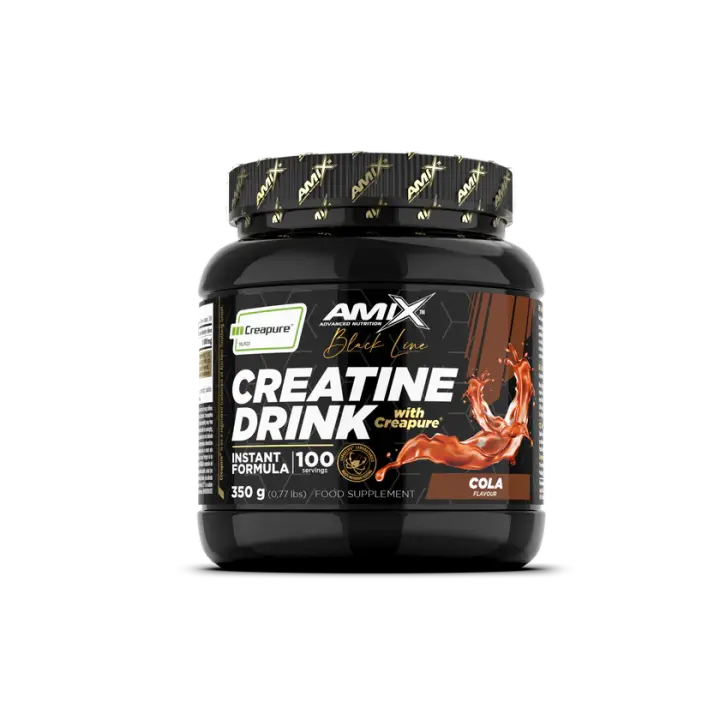Amix Creatina Drink Black 350 g  "Potencia tu rendimiento con deliciosos sabores" - 1