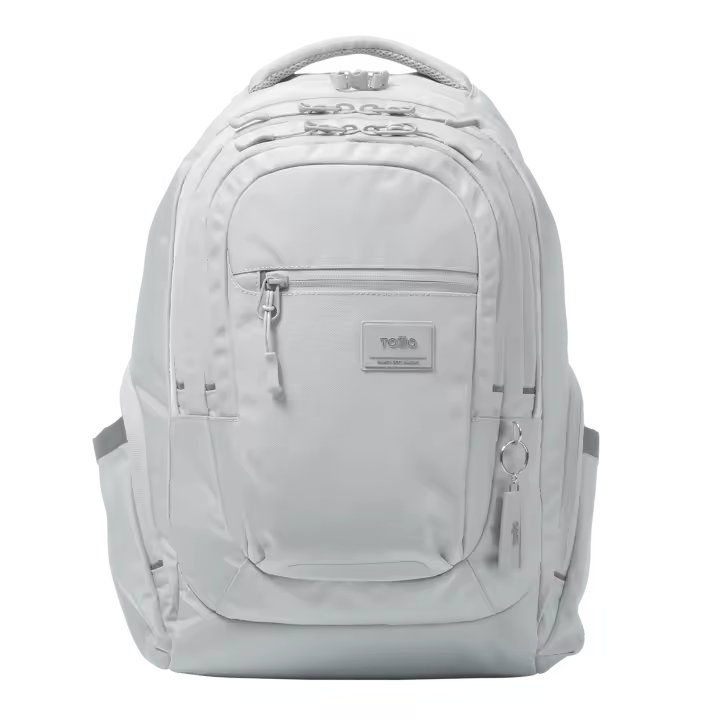 Mochila Totto España Juvenil Eco-friendly Gris Micro Chip - Eufrates - 1