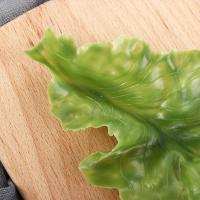 Simulación Hojas De Lechuga Verde Falsa Vegetal Modelo Realista Adorno De Lechuga Decoración Para Restaurante Y Ventanas De Tienda - details 4