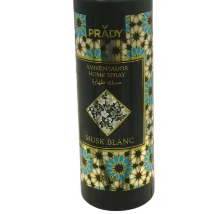 **PACK DE 3 UNIDADES** AMBIENTADOR ARABE PRADY PARFUMS Ambientador Spray Musk Coco 220 ml + Spray Musk Blanc de 220 ml +  Spray Musk Vainilla 220 ml ambientadores árabes para el hogar. INCREIBLE AROMA PARA CUALQUIER ESTANCIA - 1