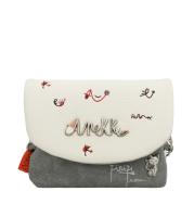Monedero de mujer con solapa Ole - Anekke Alma - Compartimento con cierre de boquilla - Bolsillo trasero con cierre de cremallera - Ref. 40769-016 - Mide 12 x 10 x 3 cm - details 0