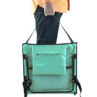 Cama de playa plegable 156x53x42cm, adecuada para playa, dormitorio, sala de estar, ampliamente aplicable, fácil de transportar. - details 4