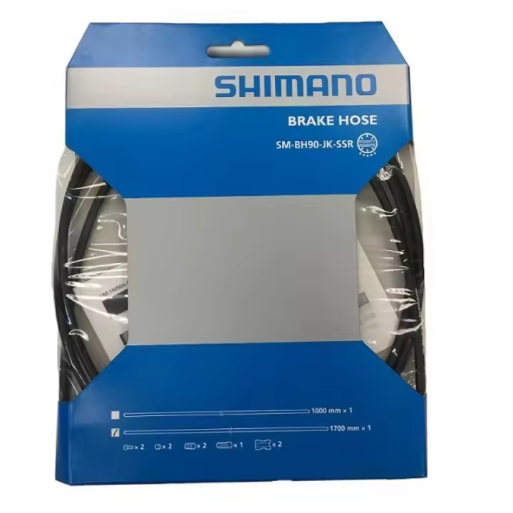 SHIMANO | Latiguillo Hidráulico SM-BH90 Recto-Recto - Latiguillo para frenos Dura Ace FD BH90
Serie: DURA ACE, ULTEGRA, 105, GRX, M9100, MTBConexión: Recta - RectaRigidez de Manguito 5/5Longitud 1700 - 1