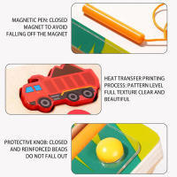 Juego De Puzzle Magnético De Colores Y Números Tablero De Laberinto De Madera Para Niños Montessori Desarrollo De Habilidades Motoras Finas - details 23