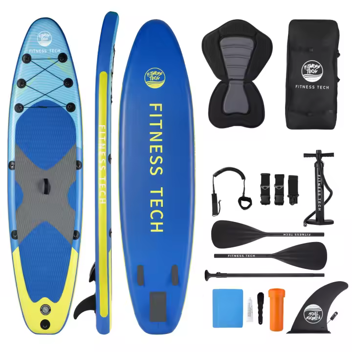 Fitness Tech Tabla Paddle Surf Mallorca 10.6" 320x81x15cm Paddleboards - 1