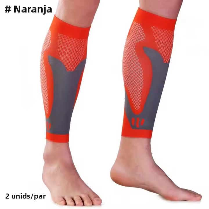 1Par De Manguitos De Compresión Para Piernas Soporte Para Pies Sin Costuras Para Alivio Del Dolor En Las Piernas Fitness Running Esfuerzo Physical - 1