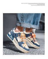 Zapatos De Deporte Casuales Para Estudiantes Antideslizantes Suela Gruesa Y Blanda Zapatillas De Moda Para Hombres Todo El Año - details 10