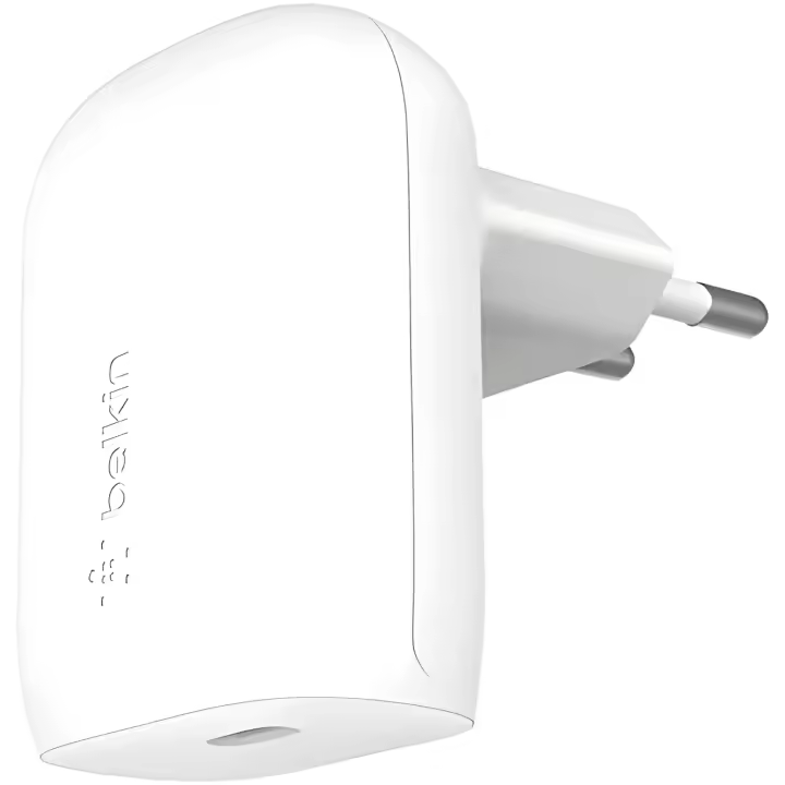 Belkin Cargador USB-C 30W PPS Certificación USB-IF para Iphone 13 Galaxy S21 Ultra Ipad Macbook Air - 1