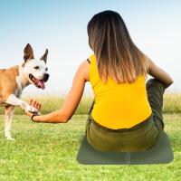 El cojín plegable para asiento, impermeable, a prueba de agua lidero Y, ideal para camping, estadios y Bancos, ideal Como regalo para excursionistas (verde) - details 2