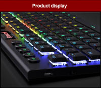 Teclado Mecánico REDRAGON SMD RGB MX Low Profile 5.5 Switch 3Pin Clicky Linear Tactile Silencioso Rojo Negro Azul Marrón Para Laptop Y Tablet - details 7