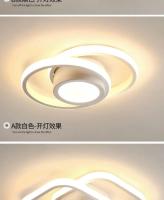 Lámpara De Techo LED De 3 Colores Moderna Y Dimmable Para Dormitorio Y Comedor Iluminación Nordic Aisle Para Sala De Estar Y Foyer - details 13