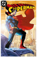 Kimera y Foley DC Comics Steel Covers Dibón metálico DC Superman Comics Vol. 2 #204 2004 17 x 26 cm - details 0