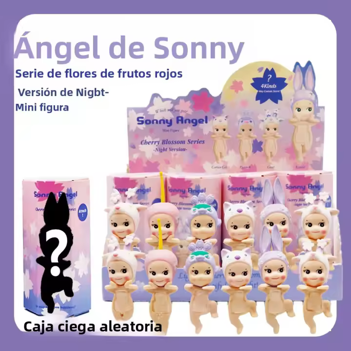 Figura De Colección Mini Sonny Cherry Blossom Serie Blind Box Hanami Edición Decoración De Escritorio Juguete Para Niños Regalo De Cumpleaños - 1
