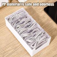 Organizador De Cables Con Almacenamiento Para Joyería Y Carga 1Set Bolsa De Almacenamiento Para Mesas Incluye Cable De Datos - details 2