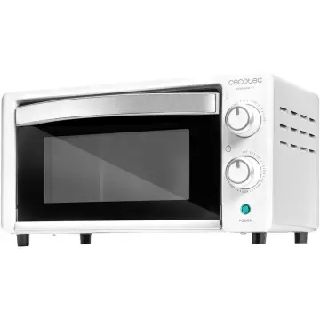Horno Eléctrico Jocca 11L - 650W, Temporizador 30min Y Temperatura Ajustable Hasta 230°C, Ideal Para Cocinas Pequeñas