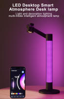 Lámpara De Escritorio Inteligente Tuya APP Protección Ocular Luz Nocturna LED Rotativa WiFi Lámpara De Lectura Para Mesa Y Cama - details 0