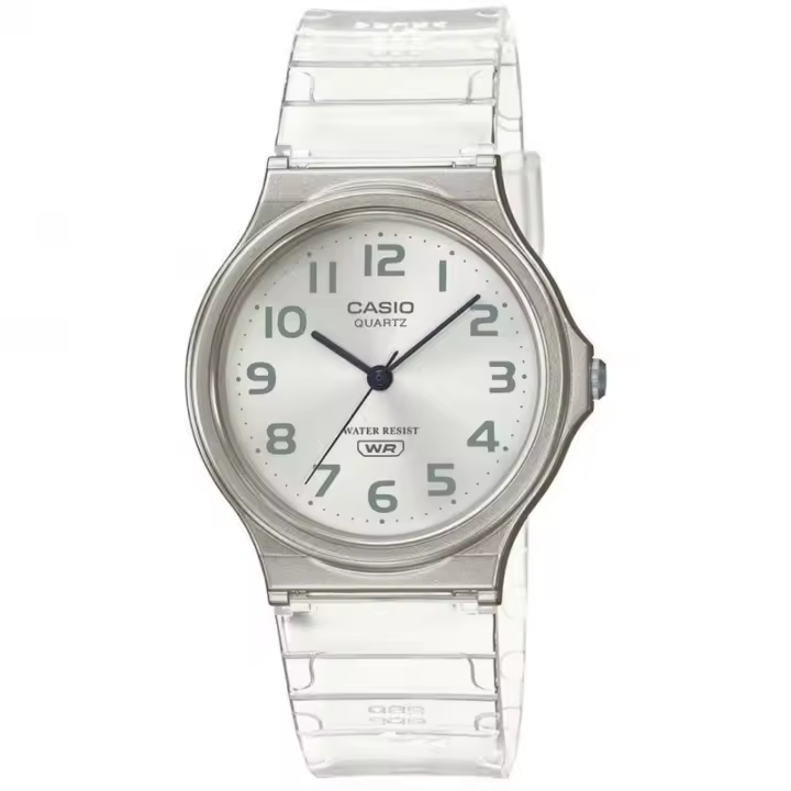 Casio Collection Mq-24s-7bef Reloj De Pulsera Analógico Para Unisex Color Transp - 1
