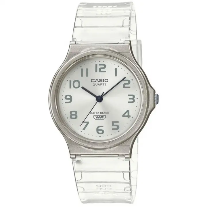 Casio Collection Mq-24s-7bef Reloj De Pulsera Analógico Para Unisex Color Transp - 1