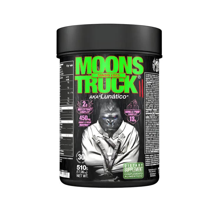 Moons truck II 510g Zoomad Labs pre entreno pre workout moonstruck - 1