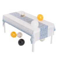 Mantel Desechable Con Patrón De Puntos Antipolvo Y Resistente Al Aceite Para Picnic Colorido Accesorio De Fiesta Rectangular - details 1