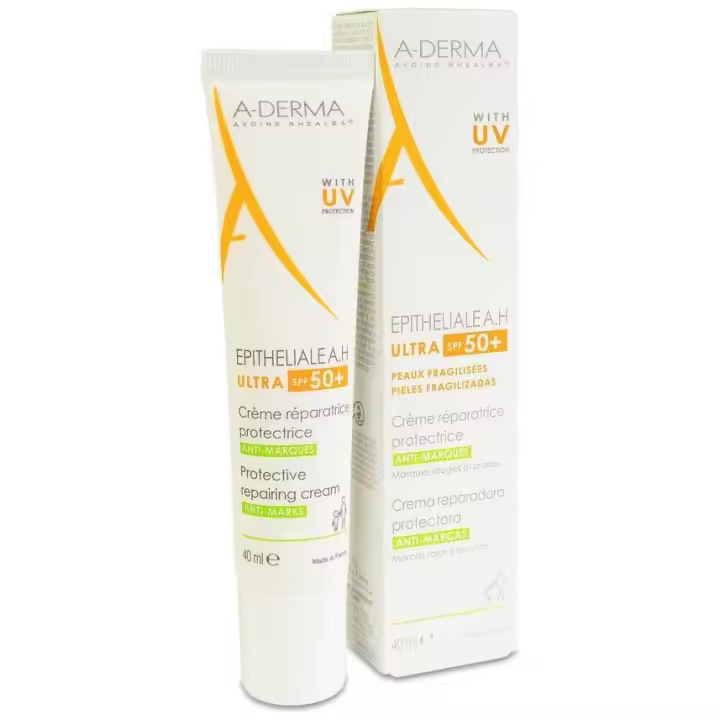 A-Derma Epitheliale A.H. Ultra Crema Spf50+, 40 Ml - 1