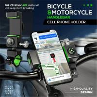 Soporte De Teléfono Móvil Para Manillar De Bicicleta Y Motocicleta Universal Con Rotación De 360° Adecuado Para iPhone 4.2-6.8 Pulgadas Material ABS - details 7