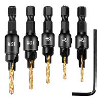 Broca Conica De Alta Velocidad Para Madera Y Plástico Corte De Abrazaderas Universal Para Agujeros Pilotos Y Aluminio Herramienta De Carpintería - details 0