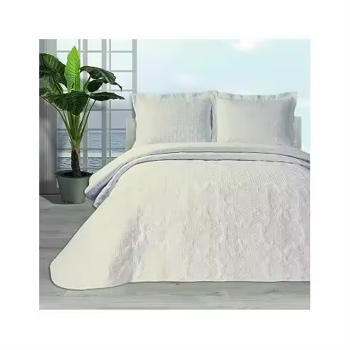 Colcha Bouti Elegante Floral Cama Matrimonio Donosti Sibiles 00382 - 1