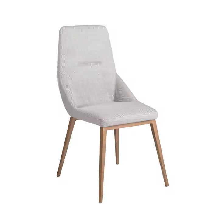 ANGEL CERDÁ 4132C Silla tela gris claro , Gris Claro , Tela , 48 x 60 x 90 - 1