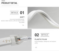Tira De LED Neón Flexible DC12V 2835 120LEDs/M Con Control Remoto RF Luz De Rope Tubo Impermeable Para Decoración De Casa Y Pared - details 3