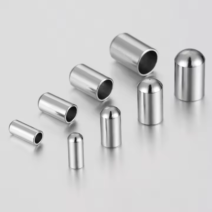 20pcs Tornillos De Acero Inoxidable De Color Oro Para Hecho De Joyería DIY Cierre De Encaje Para Cuerda De Metal - 1