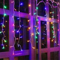 Luces De Navidad De LED En Forma De Gota 4X0.6M Para Decoración De Fiesta Bodas Dormitorio Callejeras Guirnalda De Farolillos - details 2