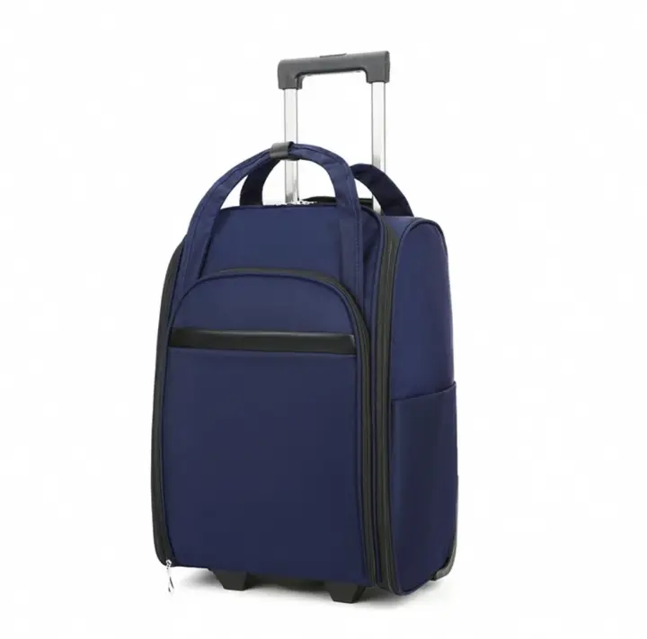 MEJORADA Maletín con Ruedas de Gran Capacidad, Convertible en Maleta, Asa Telescópica Resistente, Diseño Ligero e Impermeable, Ideal para Viajes, Negocios y Estudiantes - 1