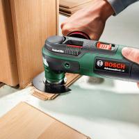 Bosch AdvancedMulti 18 - Multiherramienta a batería con maletín (1 batería 18V, cargador, plato lijador delta, set de hojas de lija, 2x hojas de sierra, empuñadura adicional, Sistema 18 V, 2,5 Ah) - details 3