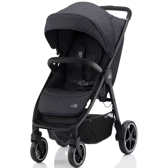 Carrinho de bebé Britax Römer B-Agile R Black Shadow/Black - 1