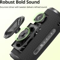 Tronsmart Mirtune C3 Plus Potente Altavoz Estéreo Bluetooth Portátil de 30W, Impermeable IPX7, 18H de Tiempo de Reproducción, Emparejamiento Estéreo Bluetooth 5.3, para Exterior, Hogar, Fiesta (Negro) - details 2