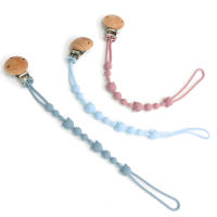 Clavija De Mordedor Para Bebé De Silicona Con Cadena Antipérdida Y Almohadilla Soothing Pacifier Anti-chain Para Carrito De Compras - details 2