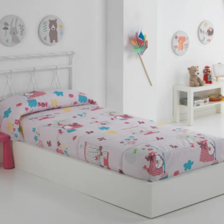 Edredón Ajustable Modelo RATITA, UNICORNIO y CERDITOS de Mapuca - 1