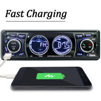 Receptor De Radio De Coche Hippcron Bluetooth Estéreo MP3 60Wx4 12V Con Carga USB/TF Tarjeta Y Control Remoto Soporte 1din - details 3