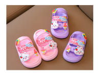 Sandalias De Flor Para Niñas Con Suela Suave Y Diseño De Conejo Antideslizante Zapatos Para Bebés De Dibujos Animados Adorables Talla 4-6Años - details 1
