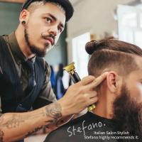 Cortadora de pelo eléctrica SS1404 USB para hombres, cortadora de pelo recargable, afeitadora profesional, recortadora de barba - details 5