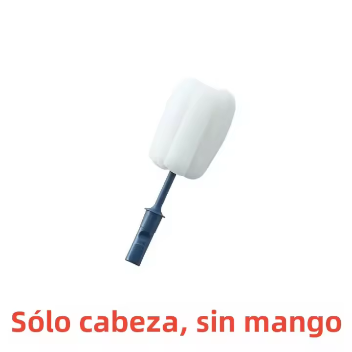 Juego De Cepillos De Limpieza Para Botella Y Alimentos De Silicona Cabeza Suave Rotación De 360 Grados Para Biberón Y Pacificador De Bebé - 1