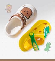 Zapatillas De Casa Para Niños Dibujos Animados Cómodas Y Seguras Antideslizantes Verano Diseño Nuevo Unisex PVC Cierre Redondo - details 2