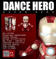 Figura De Acción De Superhéroes LED Danceable Y Cantable Iron Man Hulk Robot Spiderman Batman Toy Para Niños Regalo De Cumpleaños - details 1